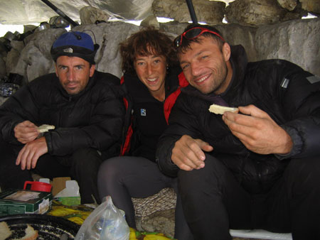 I nostri al campo base