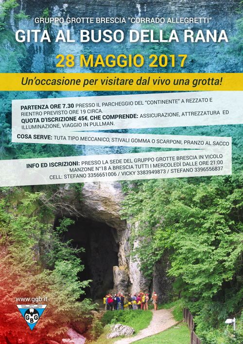Gita al Buso della Rana 2017