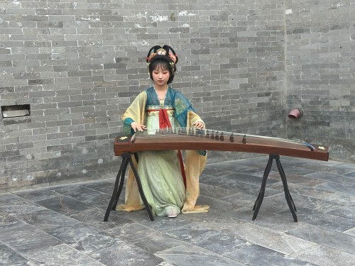 Suonatrice di Guzheng